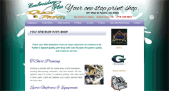 Desktop Screenshot of embroiderypluspueblo.com